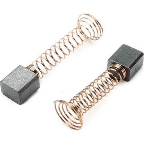 2pcs/set Carbon Brushes 6.3x4.8x8.4mm Repairing Part Carbon Brush Dremel 4000 Micro Rotary Tools tool parts