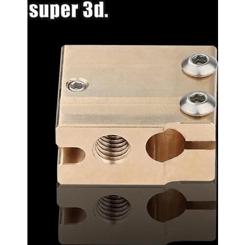 3D Printer Parts Volcano Heater Brass Block or E3D Volcano Hotend Thermistor Sensor PT100 3D Printer Bowden/Direct Extruder