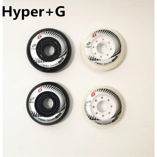 4 pcs/lot roller skates wheel 80mm 76mm 72mm white black skating wheels for powerslide for SEBA HV HL high light carbon fiber