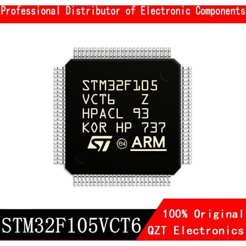5pcs/lot new original STM32F105VCT6 STM32F105 LQFP-100 microcontroller MCU In Stock
