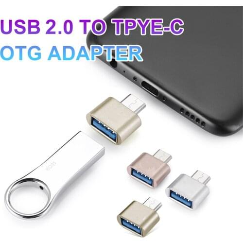 USB 2.0 to Type-C OTG Adapter for Xiaomi Ultra-high-speed Transmission Cable Converter for Smart phones Computers Tablets