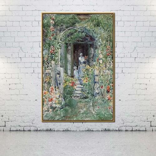 Artcozy Oil Canvas Painting frederick childe hassam paintings For Home Decoration Wall Art