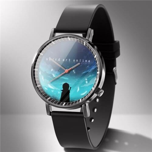 2020 New Japanese Anime sword art online Wristwatch SAO For Women Watch Watches Quartz Wristwatch Female Clock Brithday Gifts 01