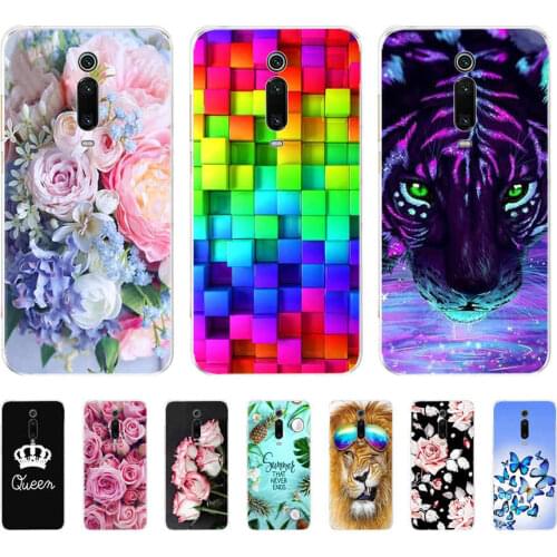 For Xiaomi Mi 9T Pro Case Soft Silicone Back Cover For Xiaomi Mi9T Phone Case on For Xiaomi mi 9T Pro TPU Cover