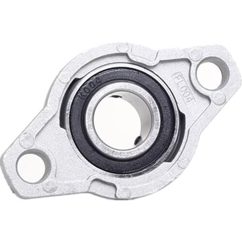 DuoWeiSi 3D Printer Parts KFL004 Horizontal diamond seat 20mm Bore Diameter KFL-004 Diamond bearing FL004