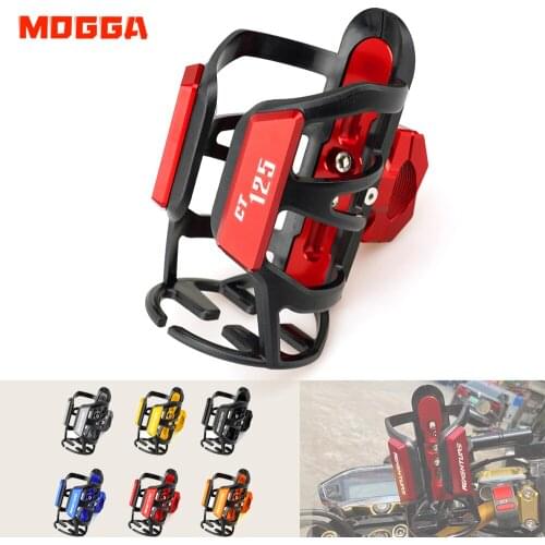 For HONDA CT125 CT 125 Motorbike Beverage Water Bottle Coffee Aluminum Alloy Drink Cup Holder Sdand Mount Motorcycle Accessories
