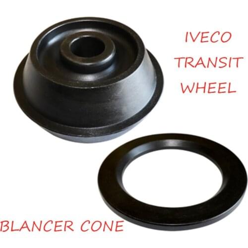 Best Selling Car Tyre Balancing Machine Iveco or Transit Wheel Centering Cone Adapter Bidirectional Super Large Part