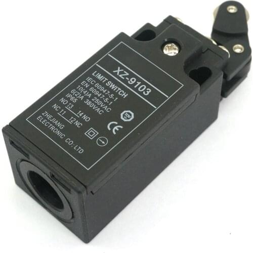XZ-9103 10(4)A/250VAC NO+NC Miniature Limit Switch SPDT Roller Lever Type IP65