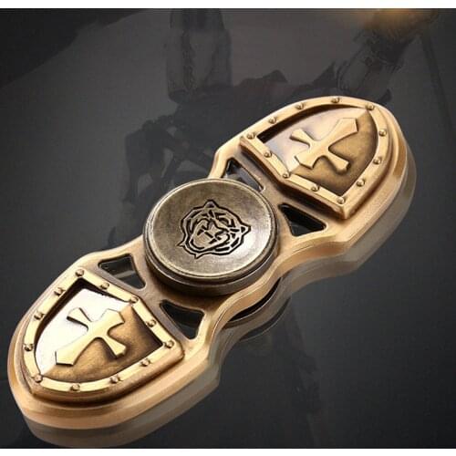 Fidget Spinner EDC Hand Spinner Custom Bearing Fidget Toys Cross Style For Tiger Crusader