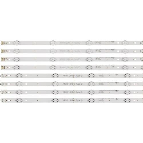 LED backlight strip for LG 49UH603V Innotek 15.5Y 49inch 49UH61_UHD_A/B Type_Rev0.1_160118 49UH61_UHD_A TYPE+49UH61_UHD_B TYPE