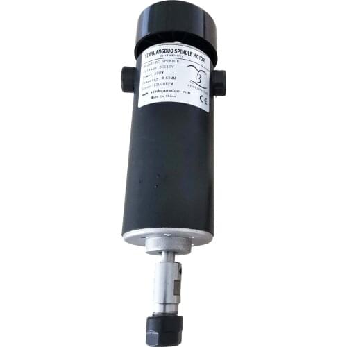 High Speed DC 0-110V 500W Spindle Motor DIY Engraving Machine Spindle 0.5KW Brushed air-cooled Spindle