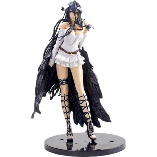 21cm Japanese UnionCreative OVERLORD III So-Bin Ver. Albedo PVC Action Figure Game Statue Anime Toys