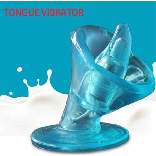 Tongue Vibrator Lick Blowjob Toy Clitoris Stimulator Pump Clitoris Pussy Vibrator Massager for Women Oral Sex Toy