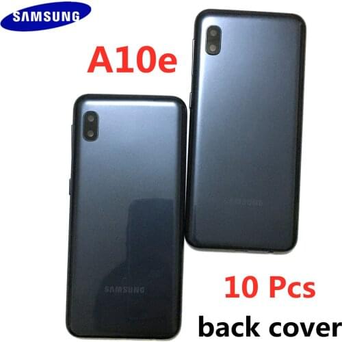 10 pcs For Samsung Galaxy A10E A102 SM-A102F A102DS A102F/DS Phone Housing Case Battery Back Cover Rear Door Panel Chassis Lid