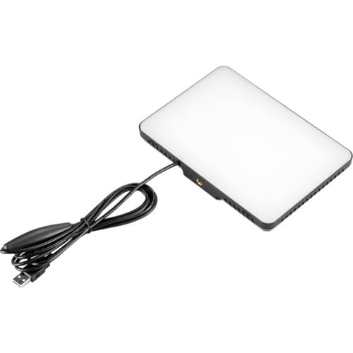 3200K-5600K USB LED Video Light with RGB Color Filters for Studio Video Conference Photography Filled Light T132