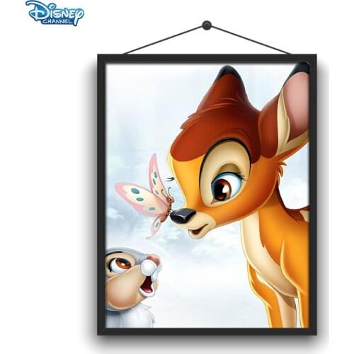 Diamond Painting Disney Fawn Bambi Full Diamond Handmade Custom Diamond Embroidery Painting Cube Decoration Rhinestone Gift