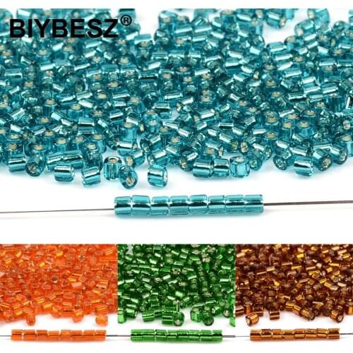 3mm H Shape Czech Glass Beads SeedBeads Loose Charm Rondelle Spacer Beads For DIY Bracelet Necklace Jewelry Making Wholesale