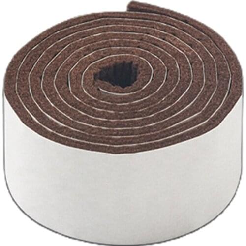 X7YF 1m Felt Chair Leg Protectors Furniture Leg Sofa Table Chair Feet Furniture Fittings Felt Anti-slip Mat DIY Adhesive