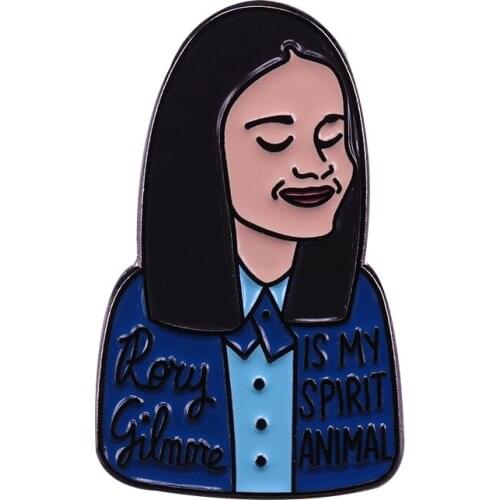 The Gilmore Girls brooch cute tv fans collection