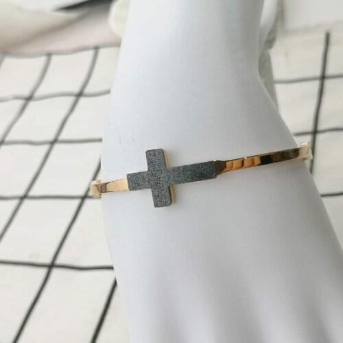 Cross European and American classic brands luxury woman bangles steel