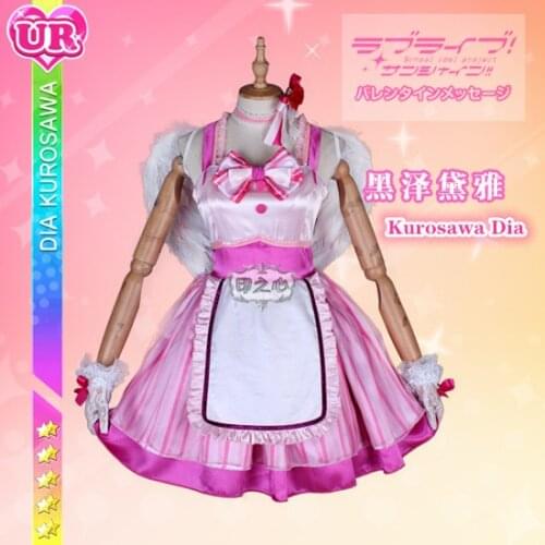 LoveLive!Sunshine!!Kurosawa Dia Cosplay Costumes AZALEA Single GALAXY Hide And Seek Uniform Dress Full Set Role Play Clothing