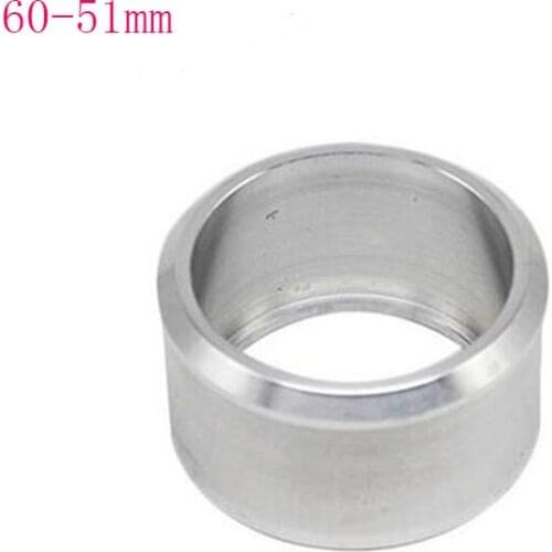 60mm-51mm 38mm-51mm Motorcycle Motocross Exhaust Pipe Adapter Reducer Muffler Connector High quality
