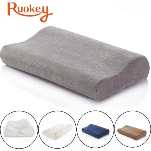 Memory Foam Bedding Pillow Neck protection Slow Rebound Memory Foam Pillow Health Cervical Neck massager