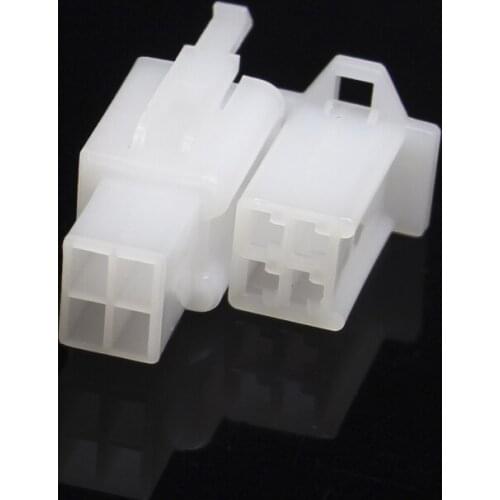 2.8mm 4P motorcycle electric car connector plug female hole core line docking