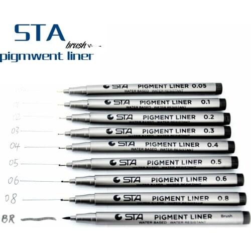 Фломастеры для рисования STA China At AliExpress