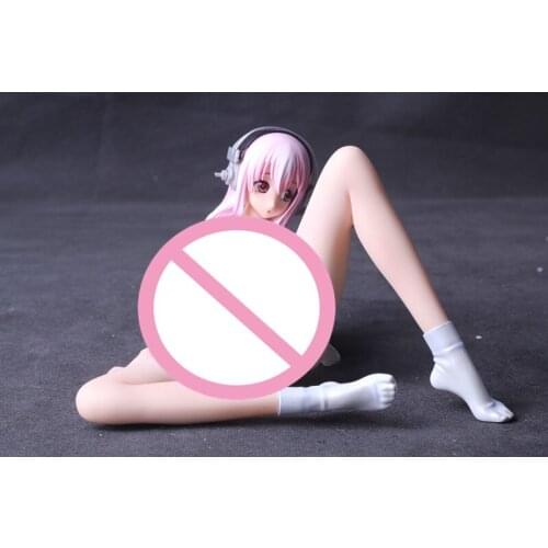 Super Sonico lying Ver. 1/6 nude anime figure resin model figures