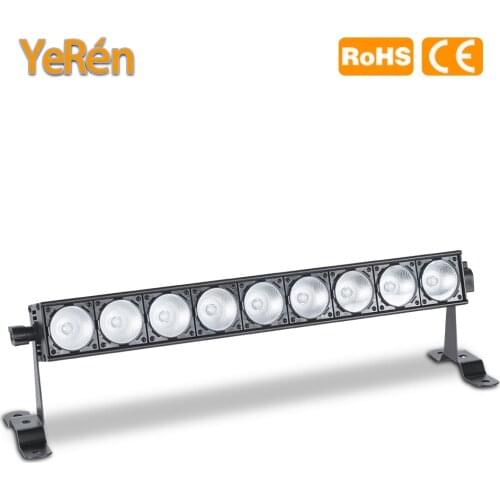 MFL Bar9 9x8W LED Wash Light Auto (Program Run), Sound Active, RGB Dimmer, Static Color and DMX-512 Mode Stage Light Party Weddi