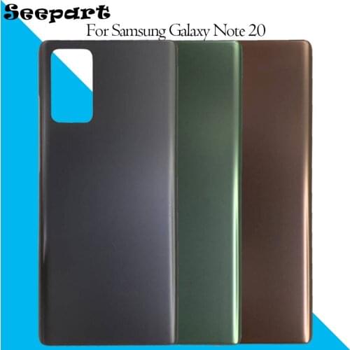 For Samsung Galaxy Note 20 Back Battery Cover For Note 20 Back Glass Door Rear Housing Case