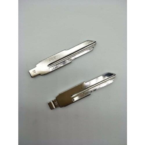 10PCS/lot Top Quality Metal Blank Uncut Flip KD Remote Key Blade Type 44 for Chery