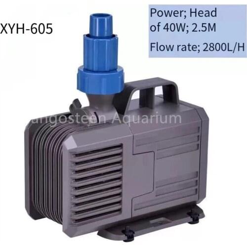 40W/60W/85W100W/125W Aquarium water pump Ultra-Quiet Submersible Fountain Pump Filter Fish Pond water pump for fountain 220v