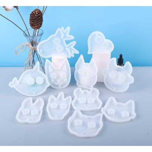 Self Defense Keychain Mold DIY Silicone Molds Pendant Defensive Keychain Craft Decoration Silicone Resin Mold For Jewelry