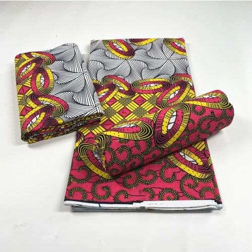 Fashion Hot Style Guarunteed African 100% Cotton Ankara Wax Print Fabric 2021 High Quality African Tissue Loincloth N622-5