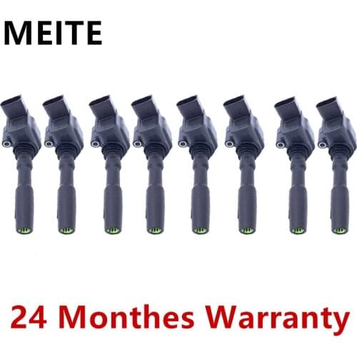 8PCS/Set Engine Ignition System Ignition Coils For Audi A8 S8 S6 S7 RS6 RS7 For Bentley 079905110N 079905110H 4.0TFSI