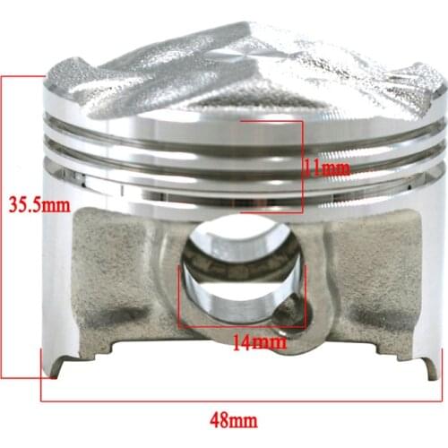 Motorcycle Cylinder Bore Size 48 48.25 48.50mm Piston Rings Kit For YAMAHA FZR250RR 3LN ZEAL250 FZR 250RR ZEAL 250