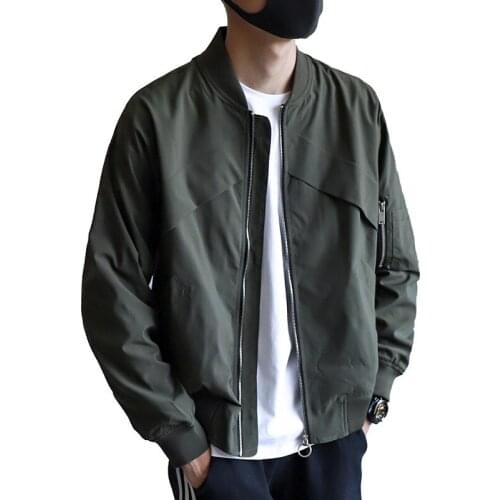 New MA1 Men Jacket Outwear Pilot Flight Fashion Coat Spring Autumn Jacket Warmcoat Motorcycle Jackets