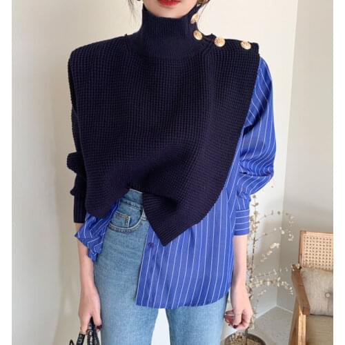 LKBOFEN Women's Blue Shirts