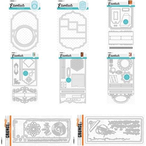 AliliArts Metal Cutting Dies 3D Essentials Frame diy Scrapbooking Photo Album Decorative Embossing PaperCard Crafts Die