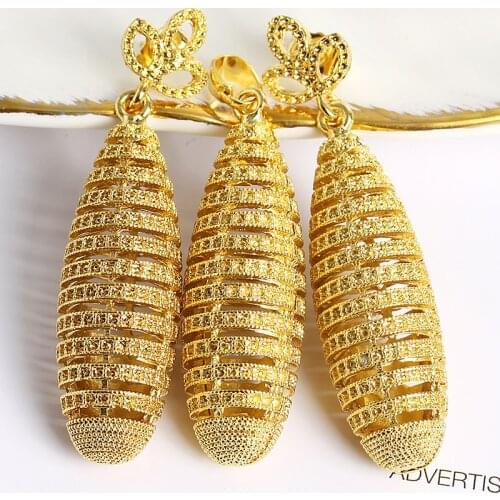 Fashion Jewelry 2020 Fashion New Jewelry For Women Earrings Pendent Romantic Sets For Wedding Party Anniversary Gift Trendy Sets