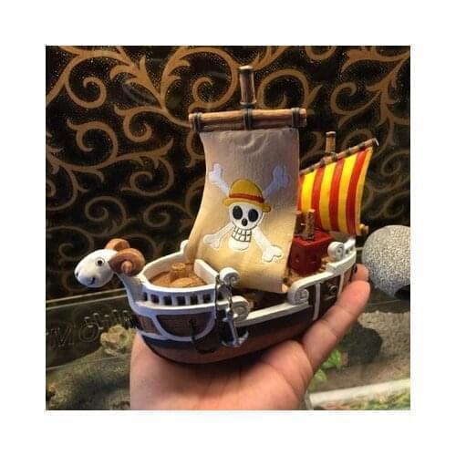 One piece.Sea Thief King.New product Sea thief Wang Meili pirate ship Model aquarium fish tank landscaping climbing box decorate