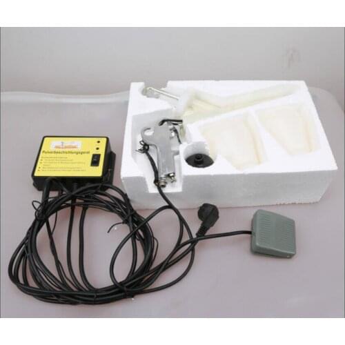 Portable Powder Coating system paint Gun coating Small spray equipment PC02 with integrated circuit board