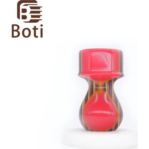 Boti Brush-Time Tunnel Resin and Wood Handle High Quality Shaving Brush Handle Mens Daily Shaving Essential Accept customiza