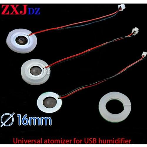 1pc USB Humidifier Accessories Atomizing Tablet Micropore 16mm Transducer Tablet Oscillator Spray Head 5V Spray Tablet