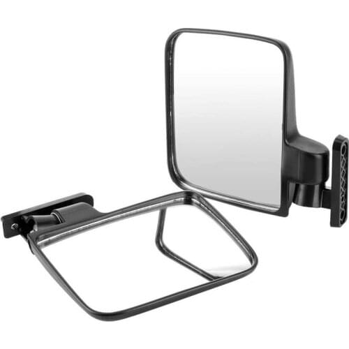2pcs Club Cart Mirrors Door Side Rear View Exterior Vehicle Modification Accessory For Most ATV Starter Car Styling