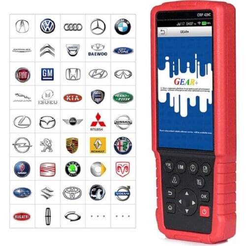 2021 high quality X431 CRP429C Car multi-language code reader OBD2 Configuration auto diagnostic tester tool DHL free shipping