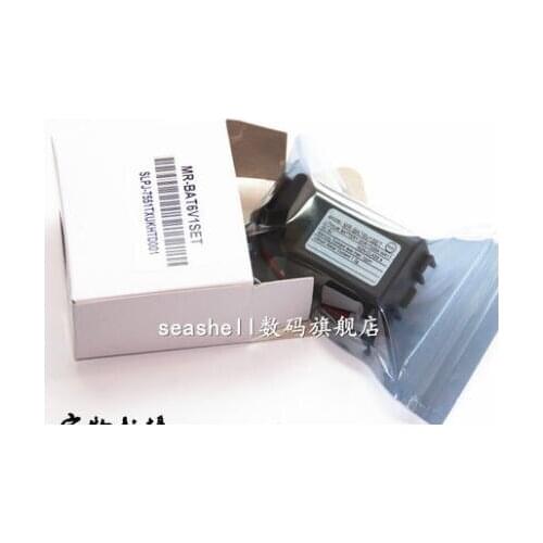 5pcs/lot New Original MR-BAT6V1SET MR-J4 6V PLC Battery Batteries 2CR17335A WK17 with Wire Leads For Mitsuishi