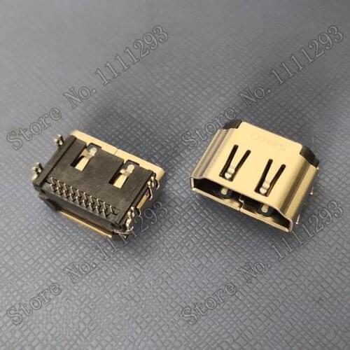 5pcs/lot HDMI Jack Socket Connector for Toshiba A300 L500 L510 L515 L531 L533 etc Laptop